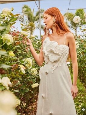 Farm Rio's Garden midi-dress